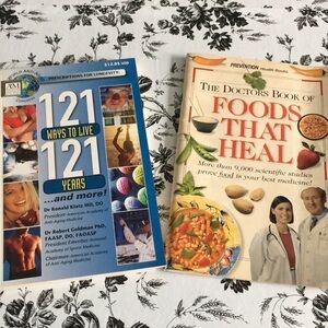 FOODS That Heal & 121 Ways To Live 121 Years Booklets